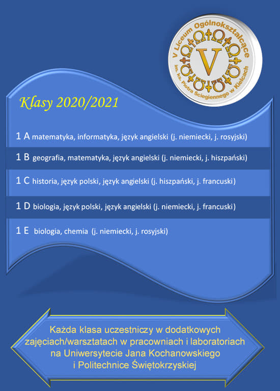 Zapraszamy do V LO