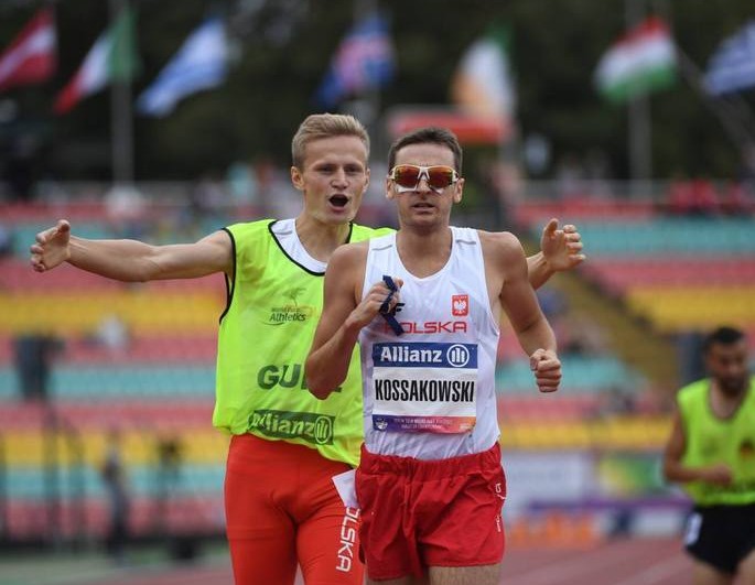 Olek Kossakowski wygrywa bieg na 1500m na Mistrzostawach Europy