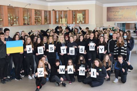 Solidaryzujemy się z Ukrainą