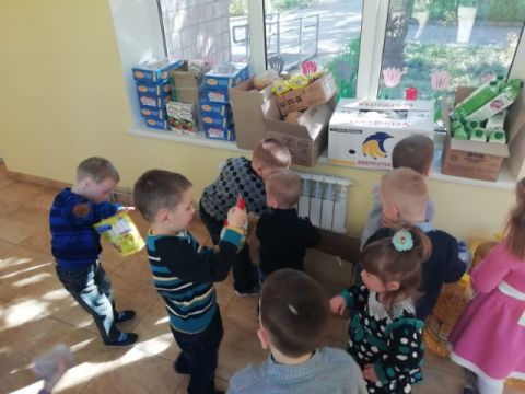 A radość i wdzięczność dzieci nie znają granic ...