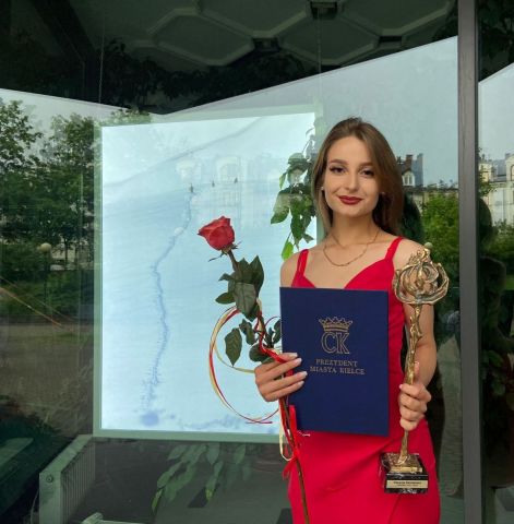 Patrycja Siemieniec – laureatką nagrody „Nadzieje Kielc” 