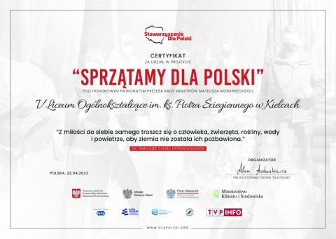 Sprzątamy dla Polski