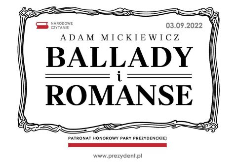 Narodowe Czytanie "Ballad i romansów"
