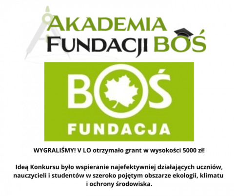 Wygraliśmy! V LO – najbardziej ekologiczną szkołą w Polsce!