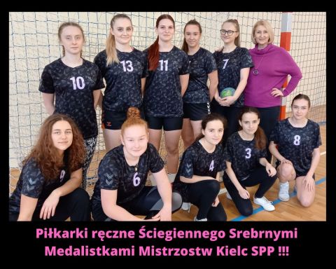 Piłkarki ręczne Srebrnymi Medalistkami Mistrzostw Kielc SPP