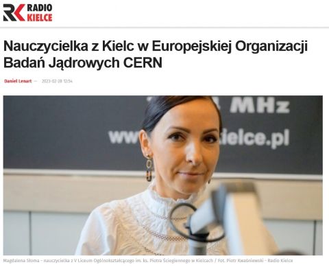 Nauczycielka V LO została laureatką