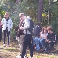 Ściegienny na szlaku turystycznym