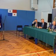 Ambasador Panamy z wizytą w naszym liceum