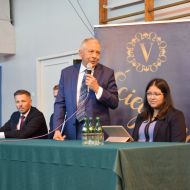 Ambasador Panamy z wizytą w naszym liceum