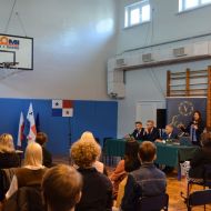Ambasador Panamy z wizytą w naszym liceum