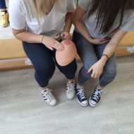 Różowy Październik w Ściegiennym