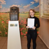 Marta Piątek z klasy 3f - finalistką III olimpiady literatury i języka polskiego!