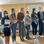 Entuzjastycznie i lirycznie- Podniebne cuda w kieleckim Hospicjum!