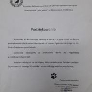 Zbiórka darów dla podopiecznych Schroniska dla Bezdomnych Zwierząt w Dyminach