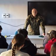 Spotkanie z majorem z Wojskowego Centrum Rekrutacji w Kielcach