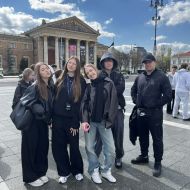 Klasa 2b przywitała wiosnę w Budapeszcie