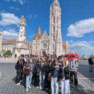Klasa 2b przywitała wiosnę w Budapeszcie