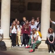 Uczniowie V LO na wycieczce do Włoch Północnych