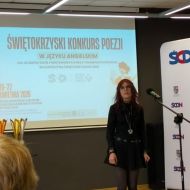 Sukces naszych uczennic w świętokrzyskim konkursie poezji w języku angielskim