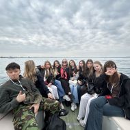 Uczniowie V LO na wycieczce do Włoch Północnych