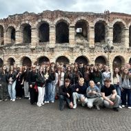 Uczniowie V LO na wycieczce do Włoch Północnych