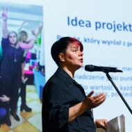 Statuetka  Świętokrzyskiej  Szkoły Teatru dla V LO w Kielcach
