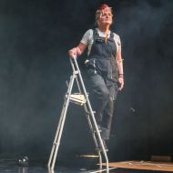 Statuetka  Świętokrzyskiej  Szkoły Teatru dla V LO w Kielcach