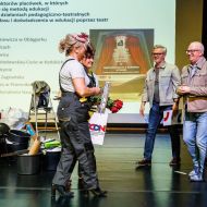 Statuetka  Świętokrzyskiej  Szkoły Teatru dla V LO w Kielcach