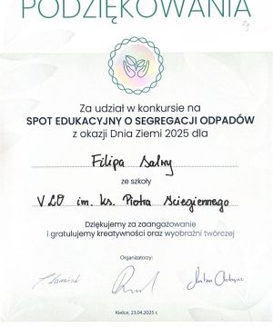 Bądź Eko - na co dzień! Świadomość nie boli - segregacja ma sens!