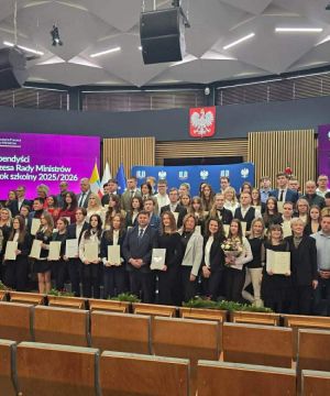 Stypendystka Prezesa Rady Ministrów na rok szkolny 2025/2026