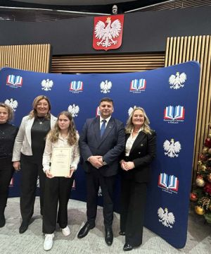 Stypendystka Prezesa Rady Ministrów na rok szkolny 2025/2026