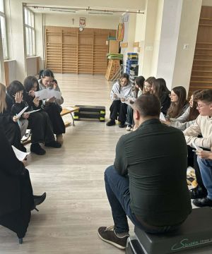 Spotkanie grupy projektowej „Młodzi kreatorzy przyszłości”