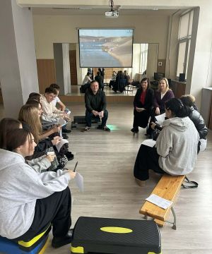 Spotkanie grupy projektowej „Młodzi kreatorzy przyszłości”