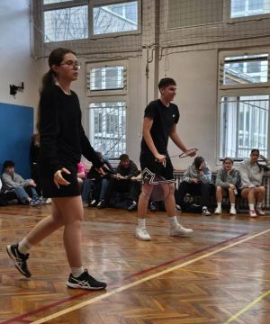 Mistrzostwa V LO w Badmintonie rozstrzygnięte!