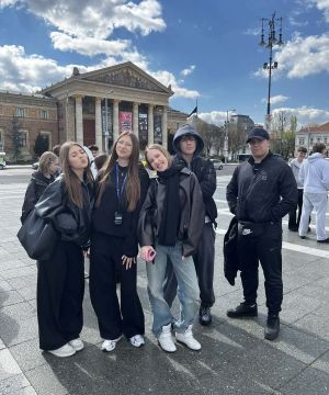 Klasa 2b przywitała wiosnę w Budapeszcie