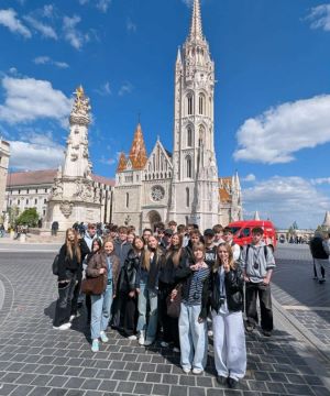 Klasa 2b przywitała wiosnę w Budapeszcie