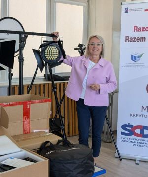 Uroczyste przekazanie nowoczesnego sprzętu dla V LO