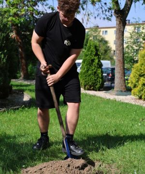 Jeden z ostatnich kroków projektu „Młodzi Kreatorzy Przyszłości” – symboliczne drzewo od grupy Blind Bonding