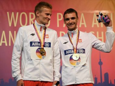 Złty medal Olka Kossakowskiego