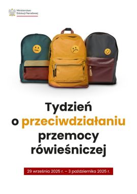 Tydzień o Przeciwdziałaniu Przemocy w Szkole