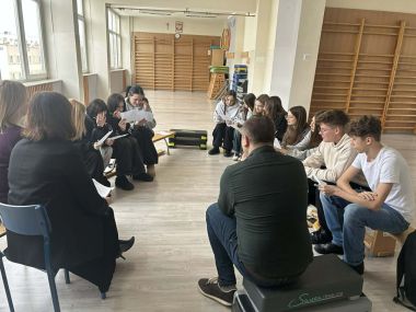 Spotkanie grupy projektowej „Młodzi kreatorzy przyszłości”