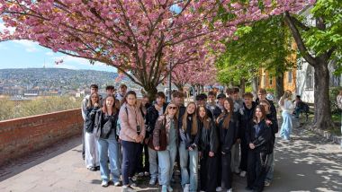 Klasa 2b przywitała wiosnę w Budapeszcie